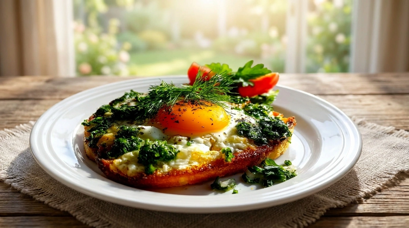 Grön Shakshuka med vårsmaker | Nyttig och god grön shakshuka - traditionellt Svensk Våriga middagar recept, perfekt till vardagsmiddag